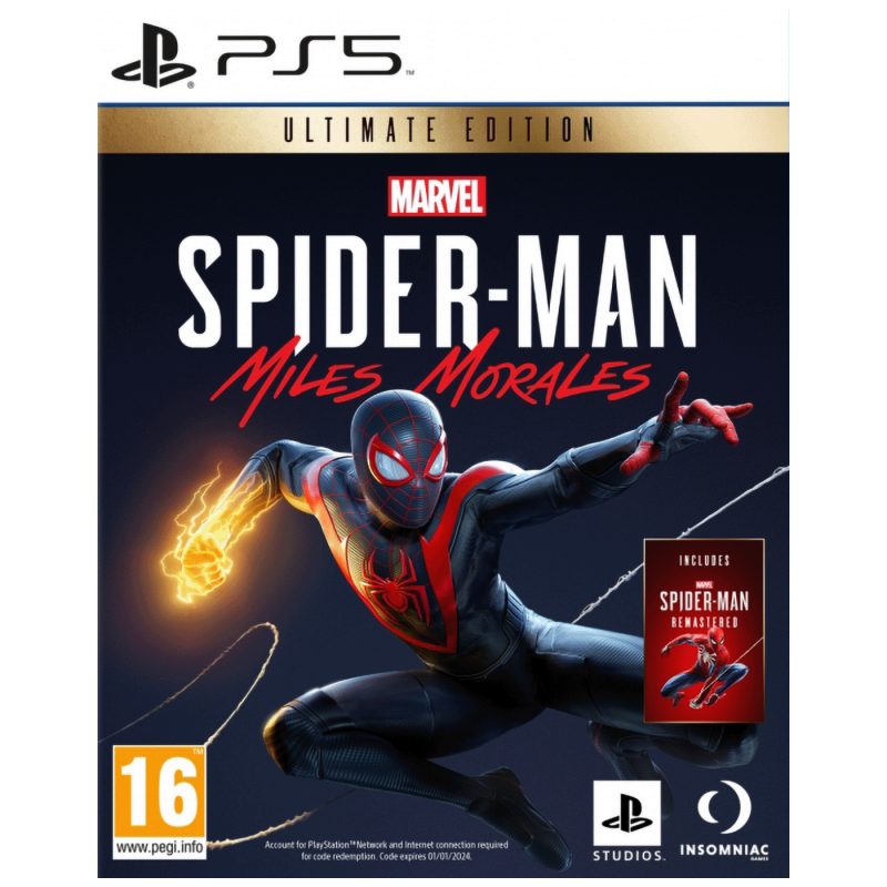 Sony Entertainment Igra PlayStation 5, Spider-Man Miles Morales Ultimate Ed. - PS5 Spider-Man:Miles Morales Ultim.