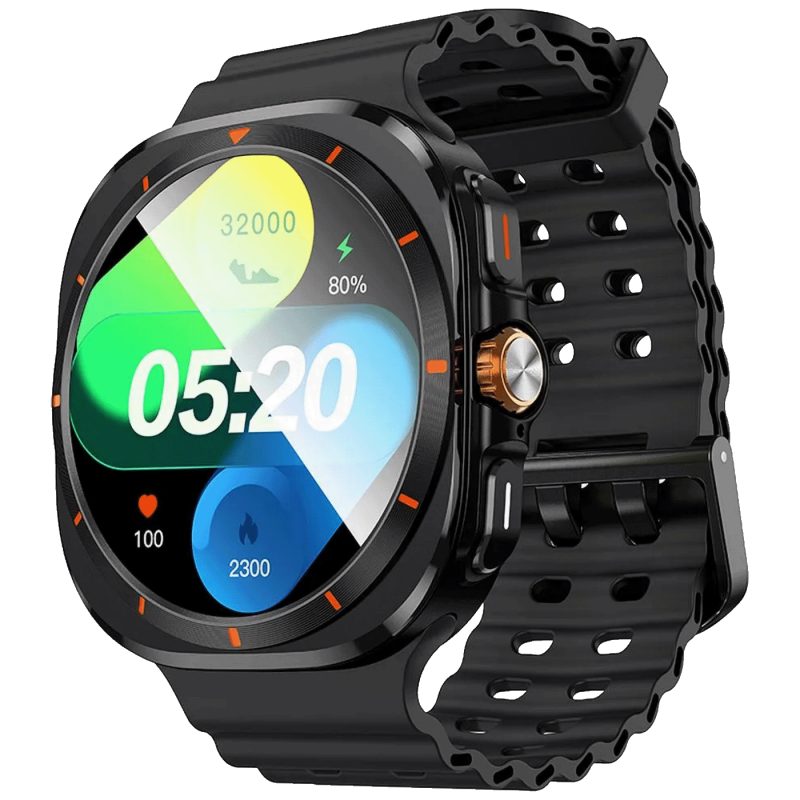 hoco. Pametni sat, 1.5" zaslon, Bluetooth, IP67 - Y29 Black