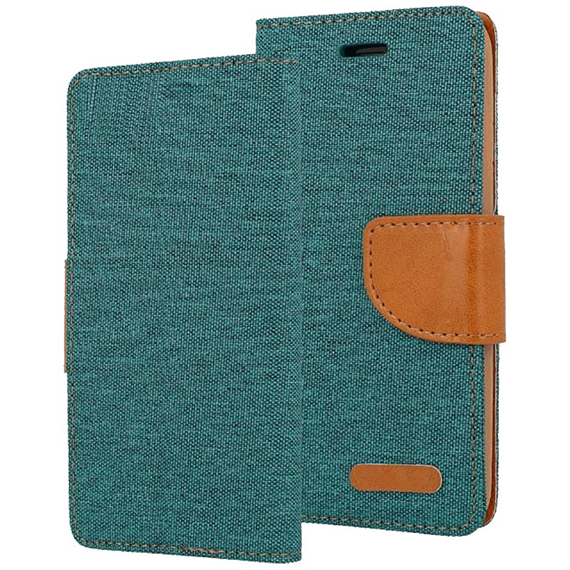 AMA Europe Futrola za mobiltel Samsung J7 2017, tamno zelena - Canvas Case Galaxy J7 dark green