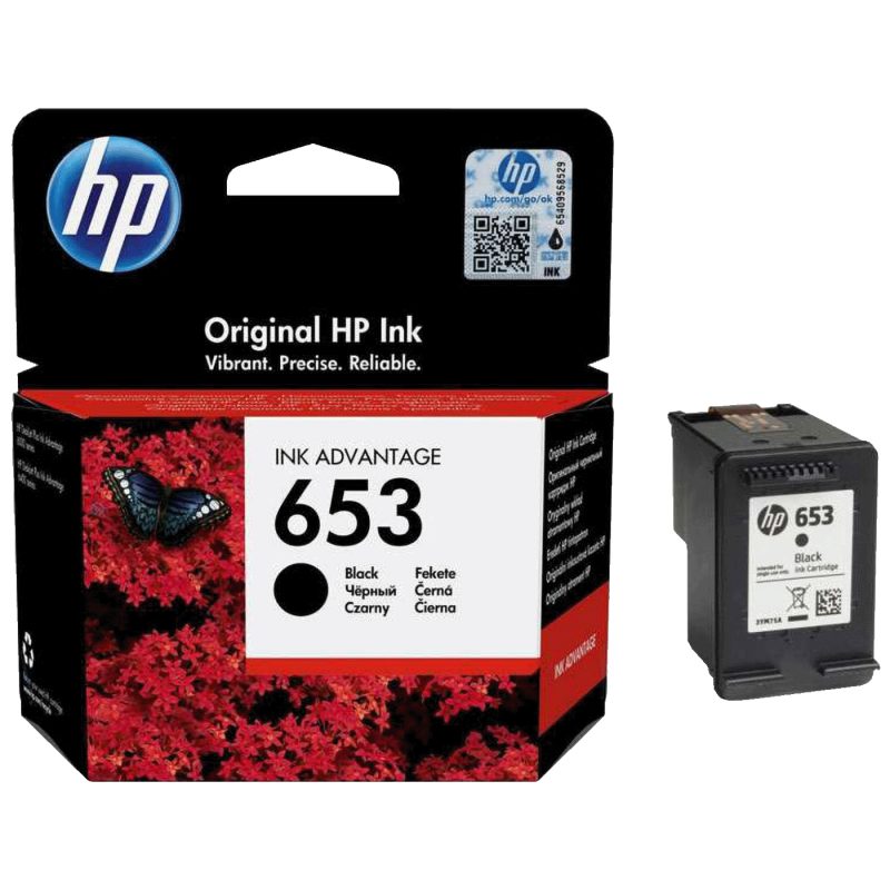 HP Tinta 653, (3YM75AE), crna - HP653; 3YM75AE
