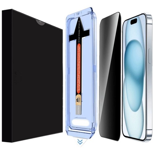 NN-Su Zaštitno staklo za zaštitu privatnosti za iPhone 15 - iPhone 15 Privacy Tempered Glass