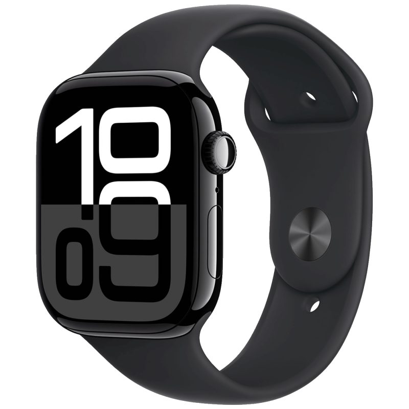 Apple Pametni sat, 1.96" LTPO3 OLED zaslon, vodootporan BT, WiFi - Watch Series 10 GPS 46mm Jet Black