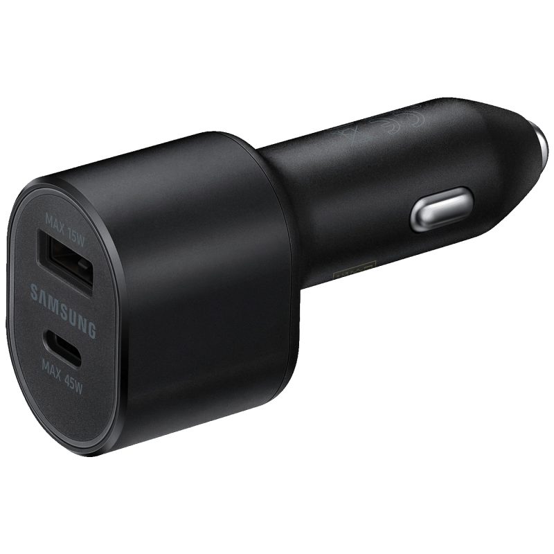 Samsung Auto punjač sa type C kabelom, brzi, USB-A, USB-C, 45W+15W - EP-L5300XB