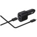 Samsung Auto punjač sa type C kabelom, brzi, USB-A, USB-C, 45W+15W - EP-L5300XB