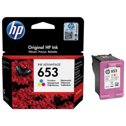 HP Tinta 653, (3YM74AE), color - HP653; 3YM74AE