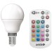 Avide Pametna sijalica, LED 4.9W, E14, RGB+W, 2700K, daljinski - Smart LED Mini Globe 4.9W