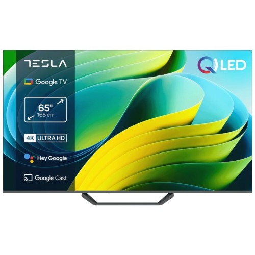 Tesla Televizor Smart QLED 4K UltraHD 65", Series 6, Google TV - Q65E655GUS