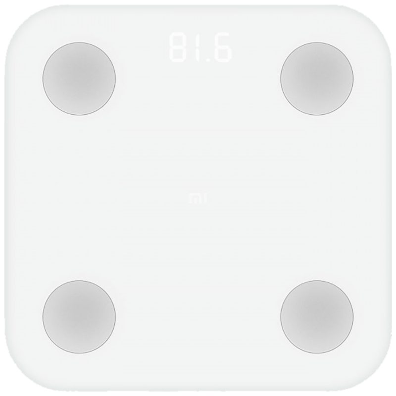 Xiaomi Pametna vaga, tjelesna, do 150 kg, LED Display, Bluetooth - Mi Body Scale 2