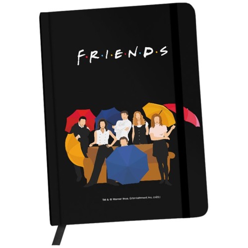 Friends Rokovnik, Friends, A5, 96 listova - Notes Friends 001