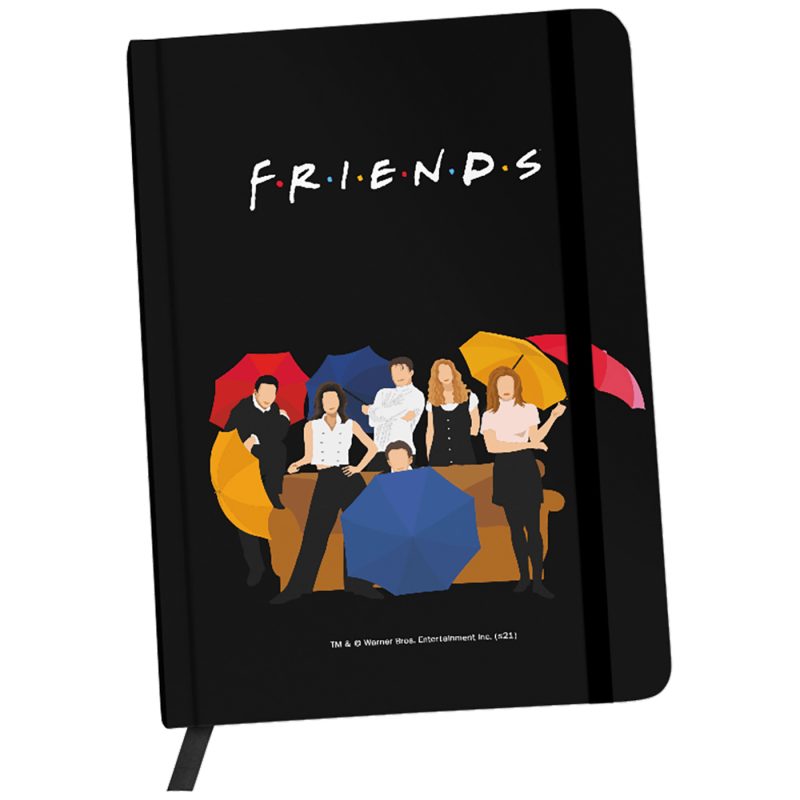 Friends Rokovnik, Friends, A5, 96 listova - Notes Friends 001