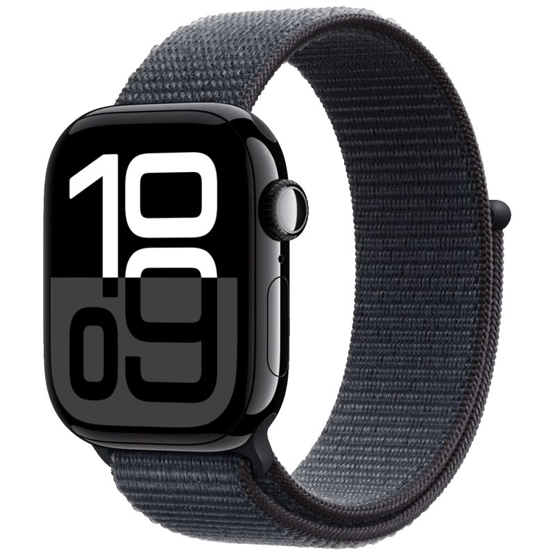 Apple Pametni sat, 1.77" LTPO3 OLED zaslon, vodootporan BT, WiFi - Watch Series 10 GPS 42mm Jet Black