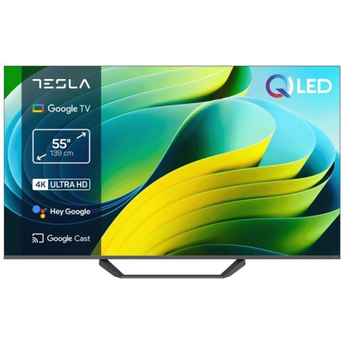 Tesla Televizor Smart QLED 4K UltraHD 55", Series 6, Google TV - Q55E655GUS