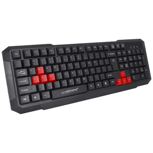 Esperanza Tastatura , gaming, USB, Aspis Red - EGK102R