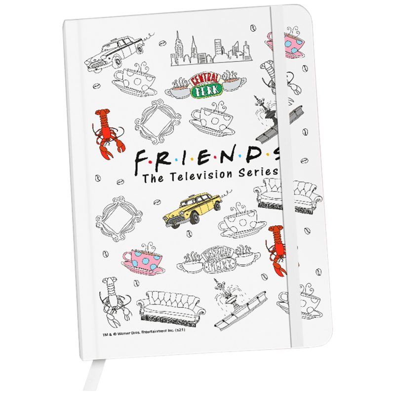 Friends Rokovnik, Friends, A5, 96 listova - Notes Friends 011