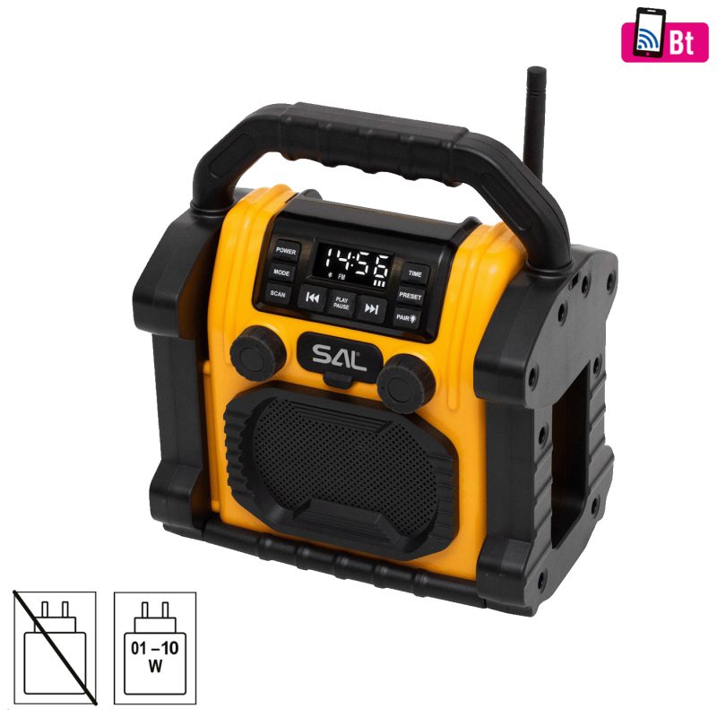 SAL Zvučnik bežični, Bluetooth, Power Bank, FM, 10W - BTWORKPRO
