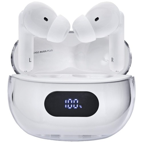 Intenso Slušalice bežične sa kutijicom za punjenje, ANC, Bluetooth - Buds Plus T310AE White
