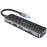 hoco. Konverter USB HUB type C to HDMI/USB3.0/USB2.0/SD/ TF/PD - HB24 Easy display