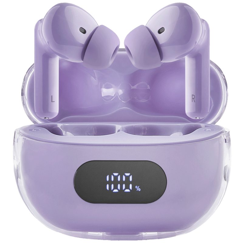 Intenso Slušalice bežične sa kutijicom za punjenje, ANC, Bluetooth - Buds Plus T310AE Purple