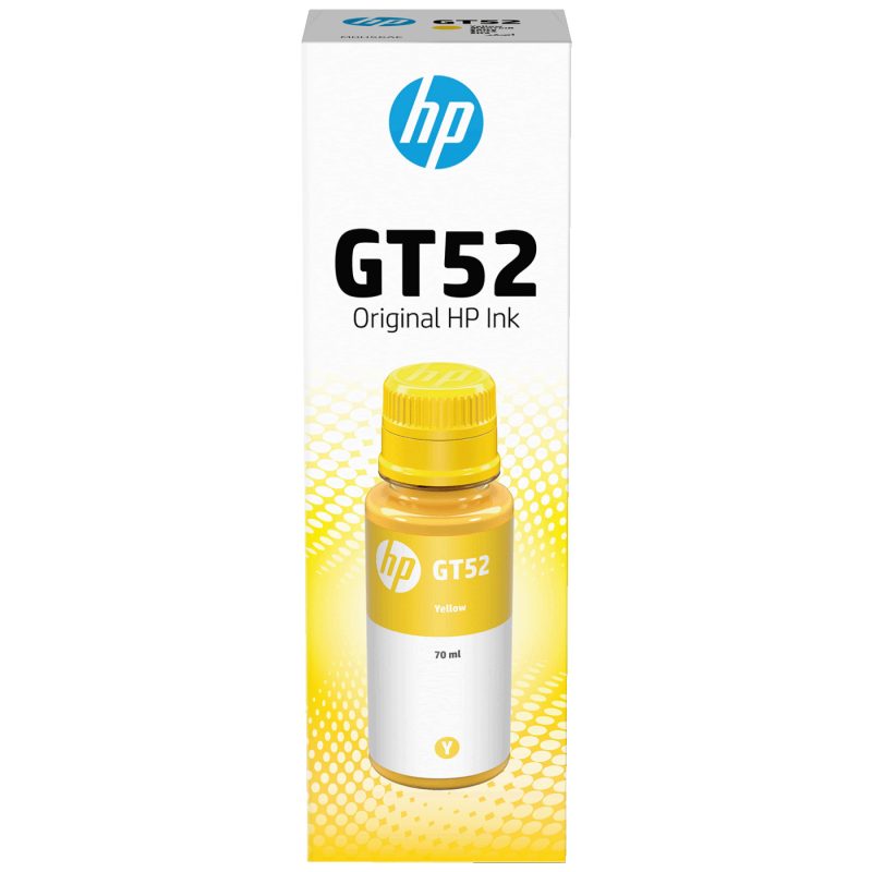 HP Inktank tinta GT52 (M0H56AE), yellow - GT52 Yellow