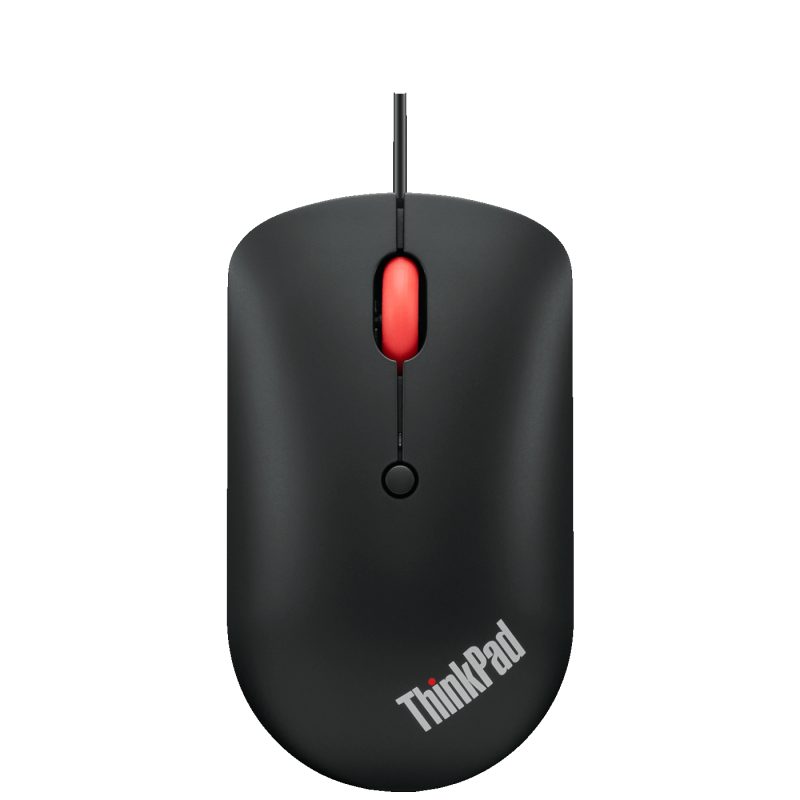 Lenovo Miš optički, 2400 dpi, USB-C/USB-A - ThinkPad USB-C Wired Compact Mouse