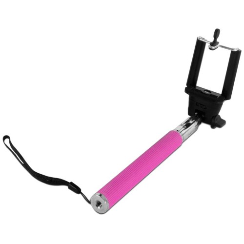 MS Selfiestick za smartphone, rozi - MSI BT SELFIE