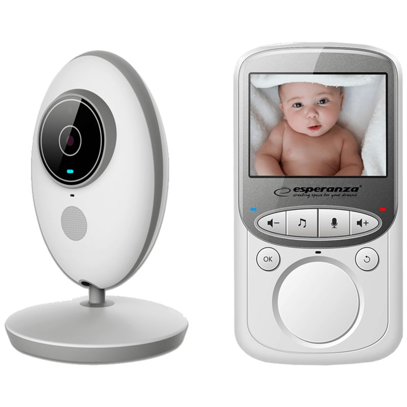 Esperanza Baby monitor, 2.4" LCD, LED indikator, 2.4 GHz - EHM003