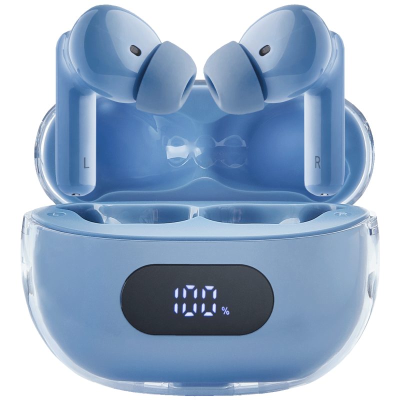 Intenso Slušalice bežične sa kutijicom za punjenje, ANC, Bluetooth - Buds Plus T310AE Blue