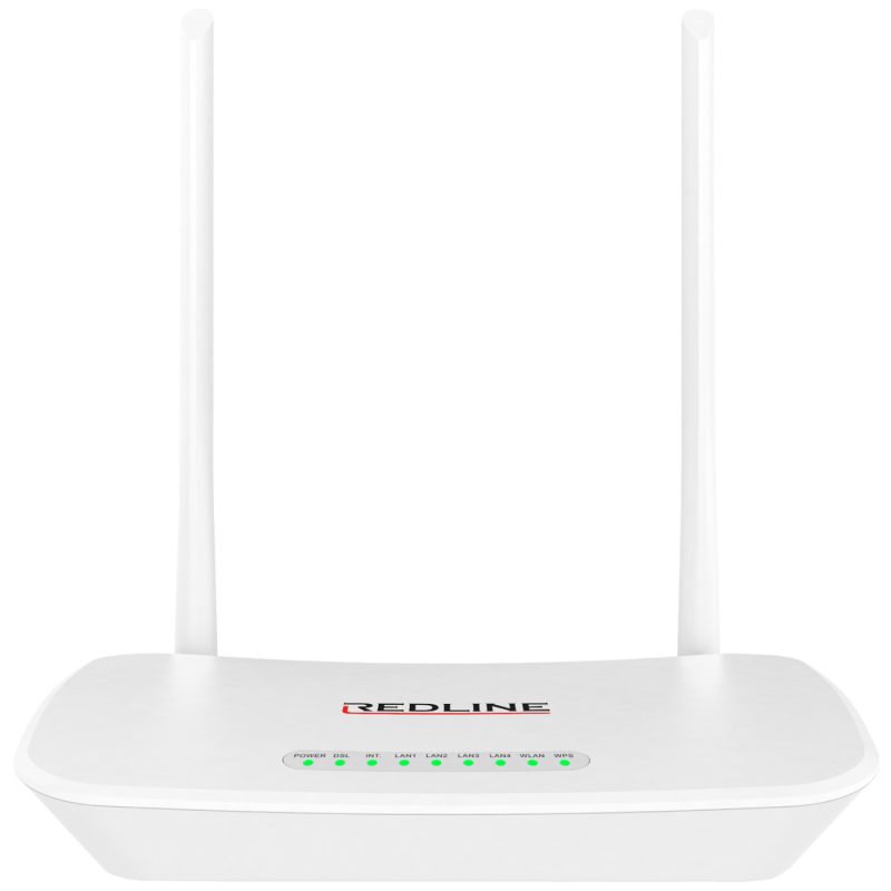 REDLINE Wireless N Modem xDSL/Router, 300Mbps, 4 port - RL-WMR2400