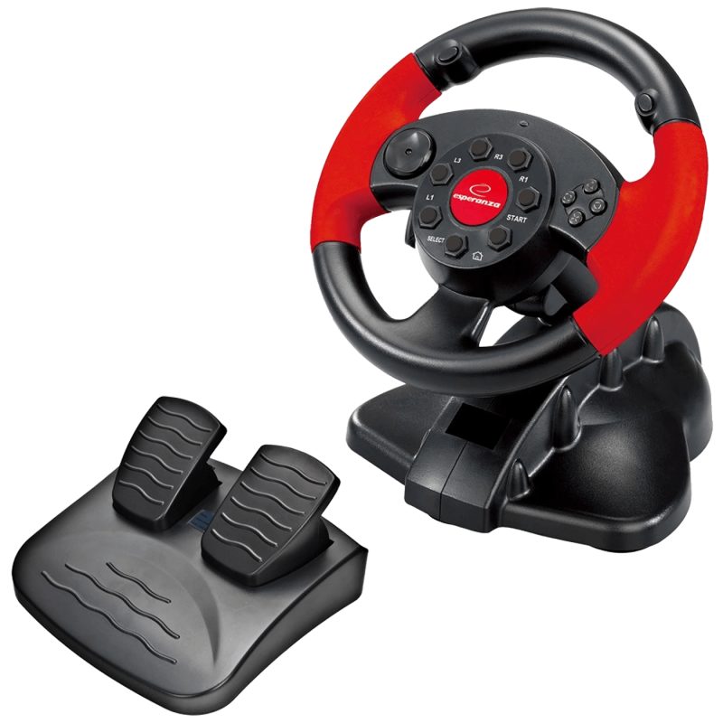 Esperanza Gaming volan, 3u1, PC / PS2 / PS3 - EG103