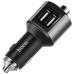 hoco. FM modulator, BT handsfree, 12 V/24 V, 2 x USB 2,4 A - E19 Smart, BT, FM, Charger