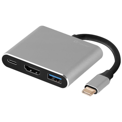 Tracer Adapter USB type C na HDMI, USB3.1, USB type C - ADAPTER A-1