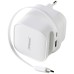 Intenso Punjač kučni sa type C kabelom, brzi, 1xUSB-A, 1xUCB-C, 65W - Power Adapter W65ACIC GaN White