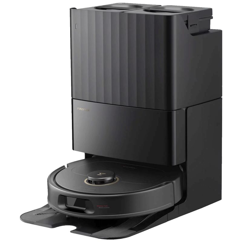 Roborock Robot usisavač sa stanicom za pražnjenje, 5200mAh, 12.000 Pa - Qrevo 5AE Black