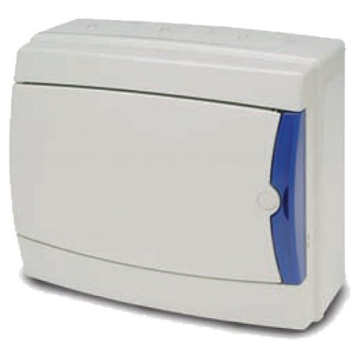 Famatel Kutija za osigurače nadžbuk, 8 osigurača, bijela, IP65 - 3908-T-KN/8