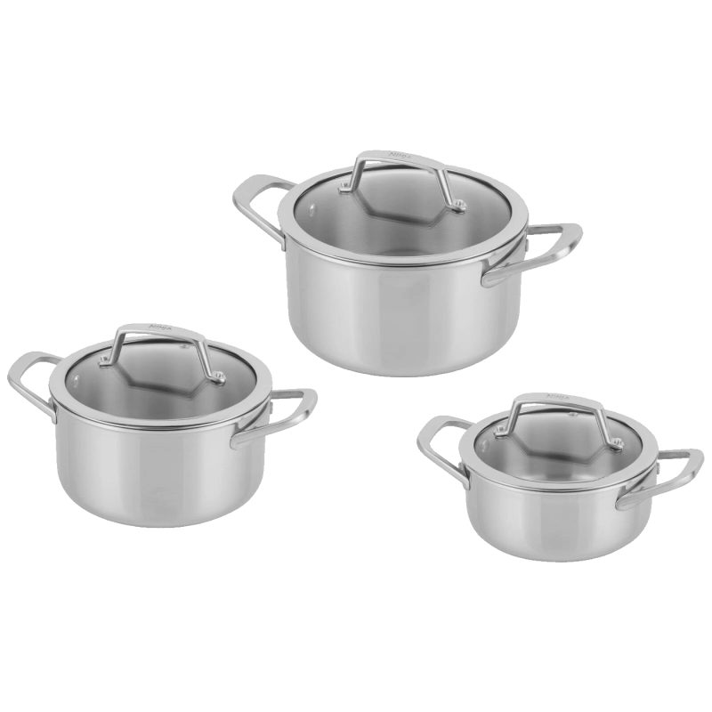 Ninja Posuđe, set 3/1, indukcija, EverClad - C93000DE