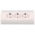 Orno Produžni kabel sa 3 x Schuko utičnice, ugradbena - OR-GM-9001/W-G(GS)