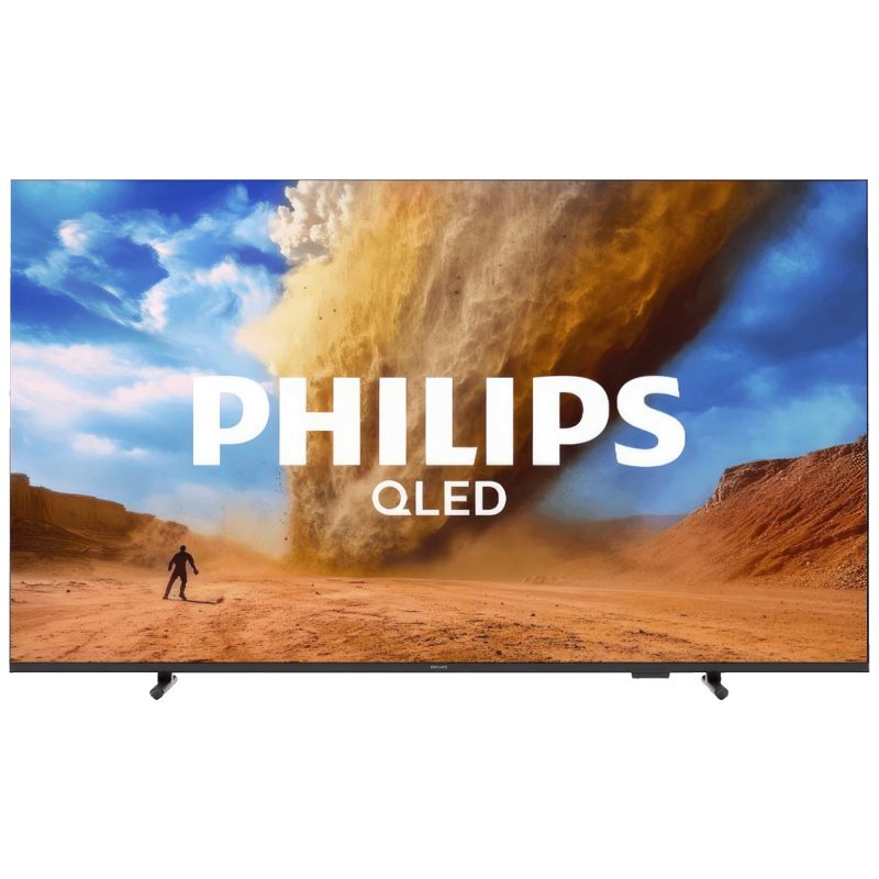 Philips Televizor Smart QLED 4K UHD 55"@Titan OS + Soundbar - 55PUS7810/12