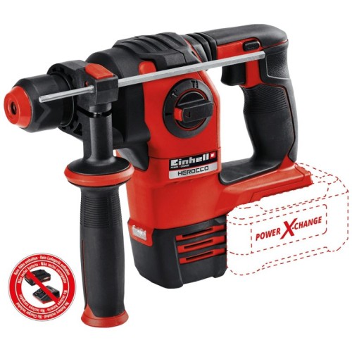 Einhell Aku čekić bušilica, bez baterije - PXC Aku BRUSHLESS HEROCCO-Solo