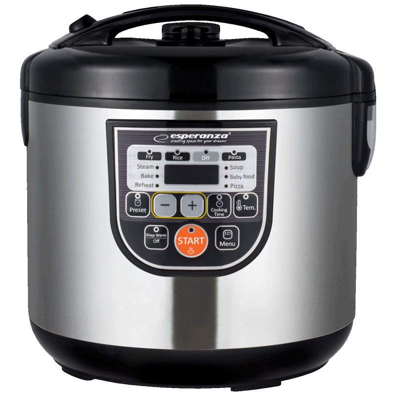 Esperanza Višenamjenski ekspres lonac, Multicooker, 860W, 5 lit. - EKG011