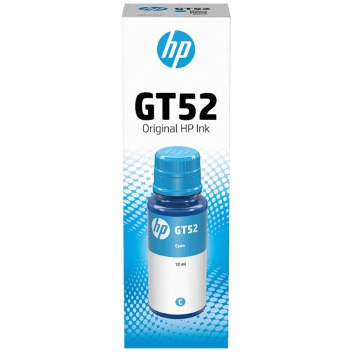 HP Inktank tinta GT52 (M0H54AE), cyan - GT52 Cyan