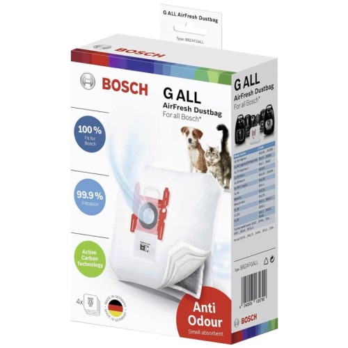 Bosch Vrećice za Bosch usisavače AirFresh G ALL, pakiranje 4 kom. - BBZAFGALL