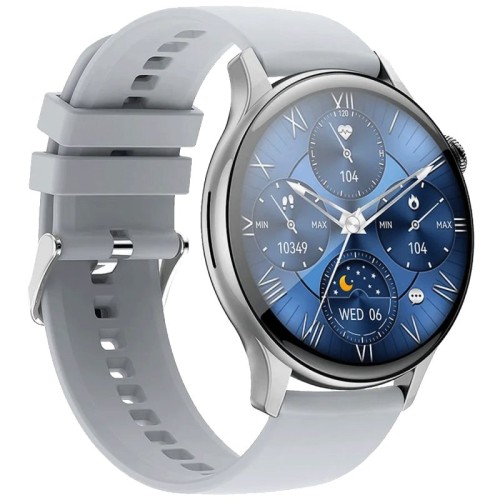 hoco. Pametni sat, 1.43", AMOLED zaslon, Bluetooth, IP68 - Y10 Pro Silver