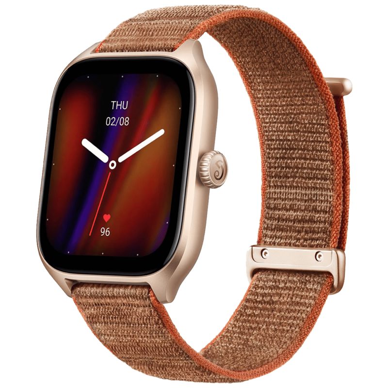 Amazfit SAT pametni, 1.75" AMOLED, vodootporan 5ATM, BT - GTS 4 Autumn Brown