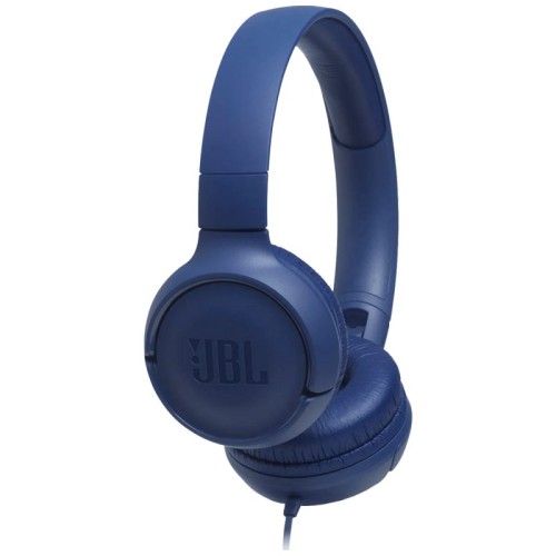JBL Slušalice sa mikrofonom, headset, 3.5mm, sklopive - Tune 500 Blue