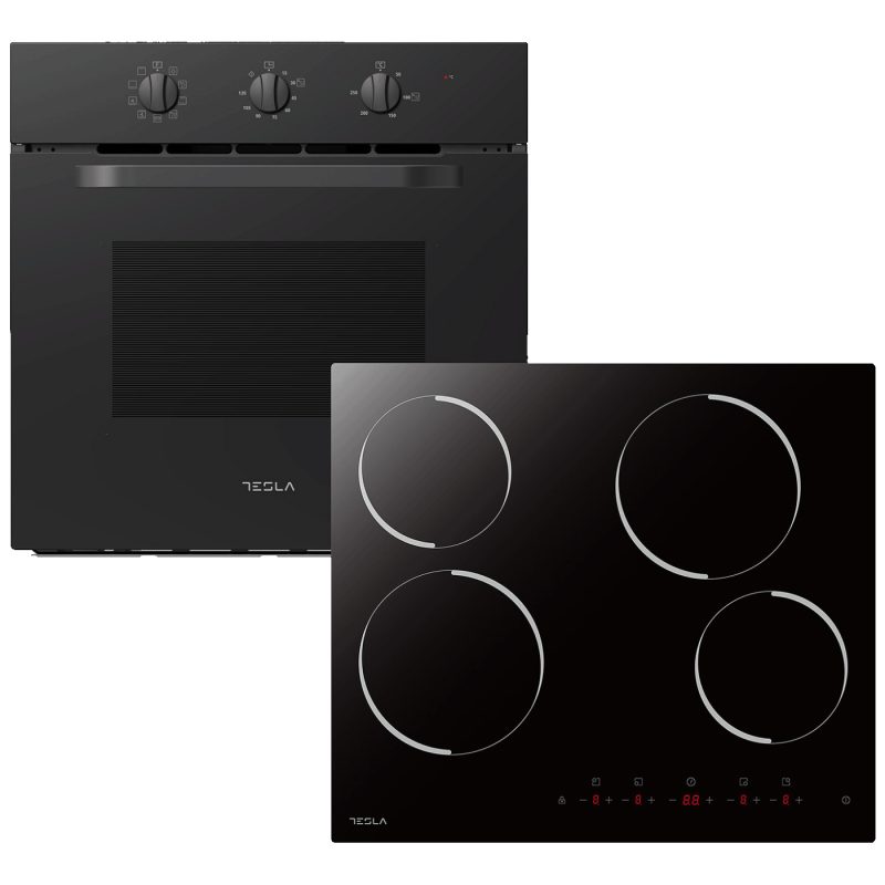 Tesla Set ugradbena pećnica /ploča, BO302MB+HV6401MB