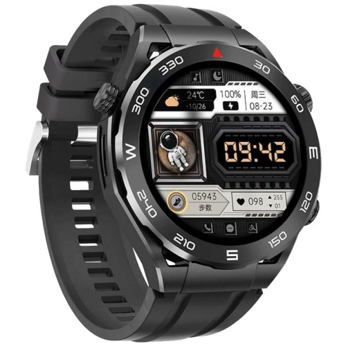 hoco. Pametni sat, 1.39" zaslon, Bluetooth, IP67 - Y16 Black