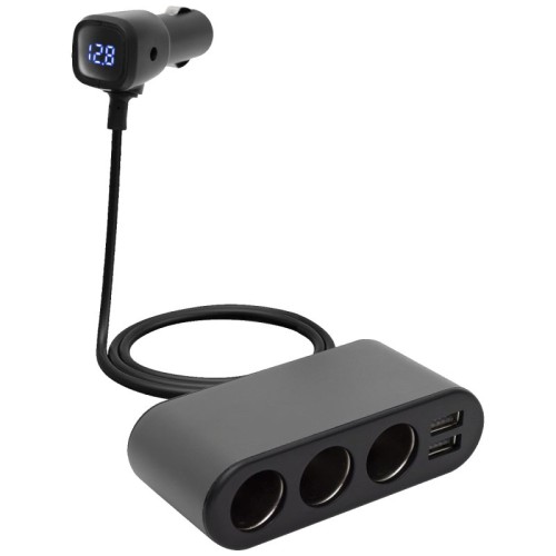 SAL Auto razdjelnik sa USB punjačem, 3 x 12-24 V, 2 x USB - SAU80W