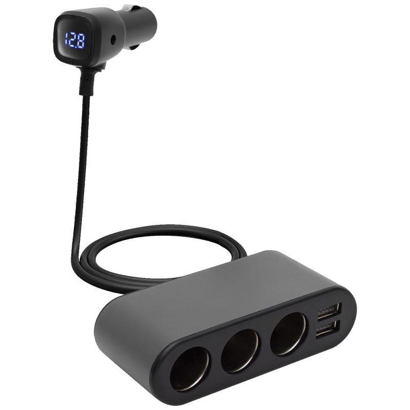 SAL Auto razdjelnik sa USB punjačem, 3 x 12-24 V, 2 x USB - SAU80W
