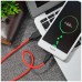 hoco. USB kabl za smartphone,silikonski,1.2 met,2 A, crno/crvena - X21 Silicone Micro USB, Black/Red