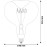 Avide Sijalica, LED 6W, E27, 2700K, 360°, 230V AC - Jumbo Smoky 6W E27